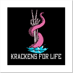 Kraken for Life Posters and Art